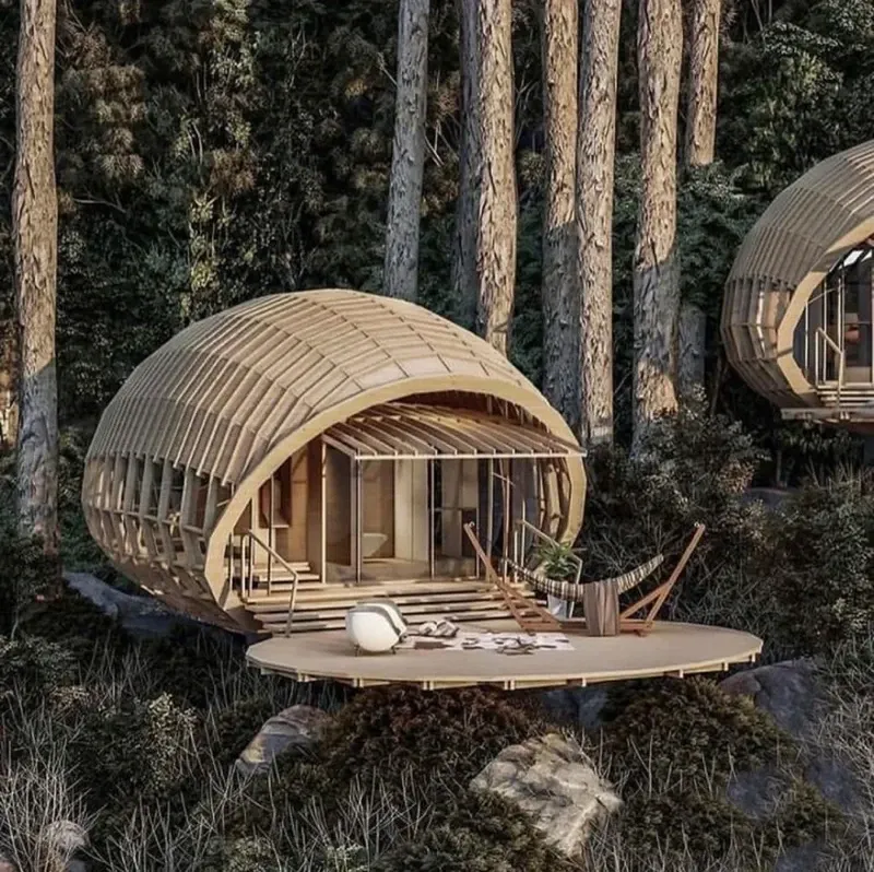 防腐木屋