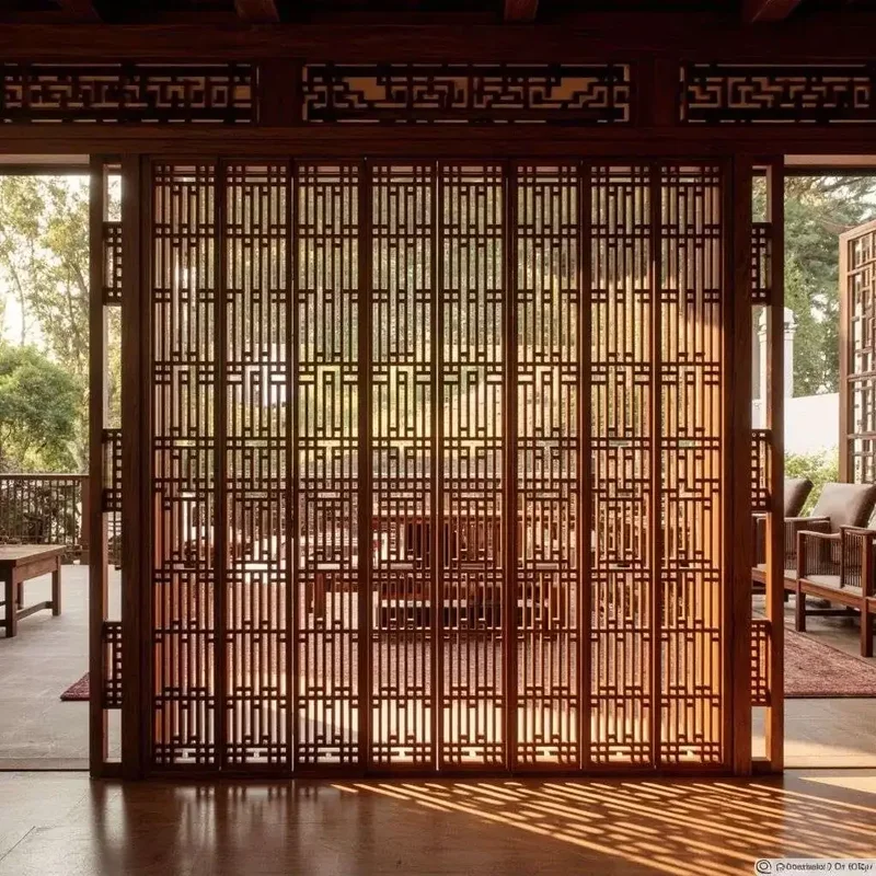 挂落屏风