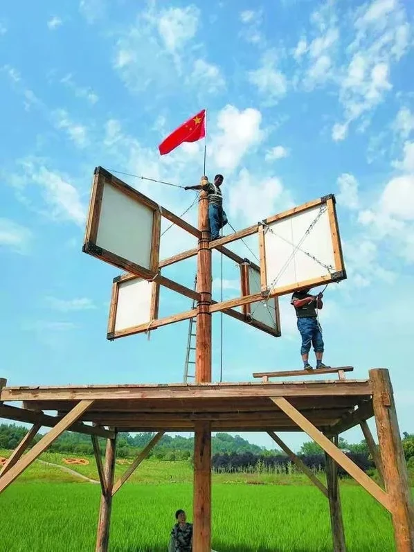 微缩农耕场景