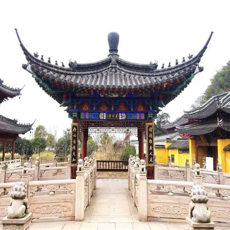 古建亭廊