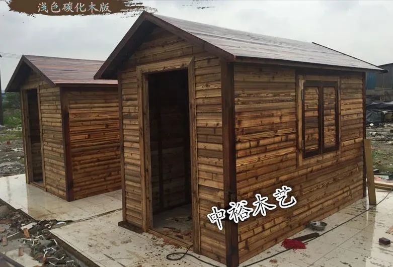 高端榫卯民宿木屋