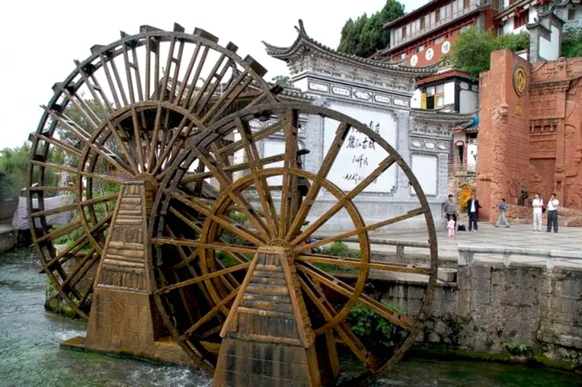永嘉县楠溪江宗祠水磨坊