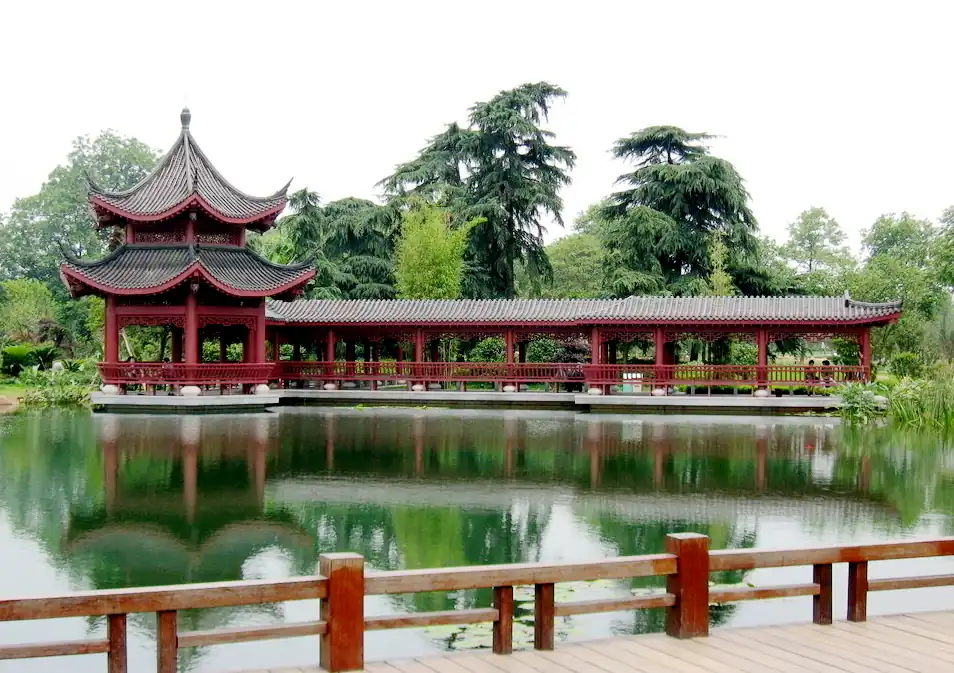 古建长廊花架